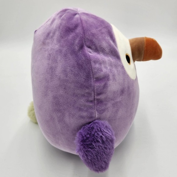 Squishmallow 11" Neha Dodo Bird Soft Purple Pre Historic Bird Plush - Picture 6 of 7